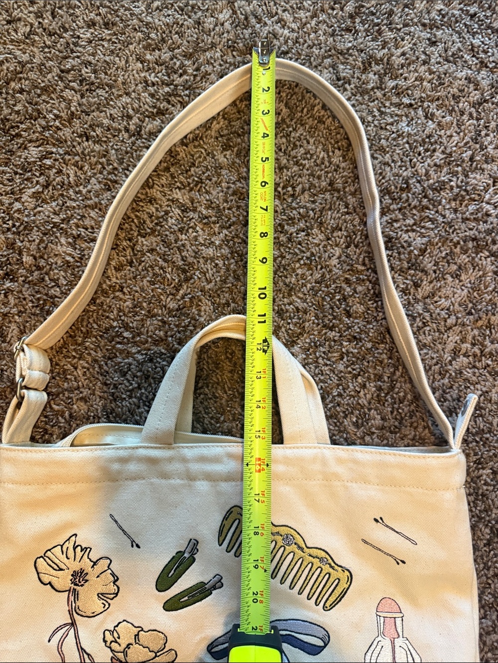 Baggu zip top horizontal duck bag - Picture 4 of 6